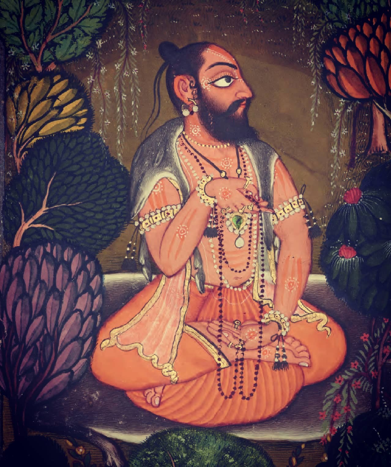 Bhaskararaya on Internal Mantra J